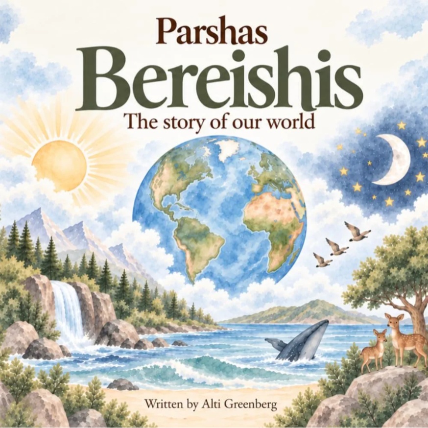 Parshas Bereishis: The story of our world book cover