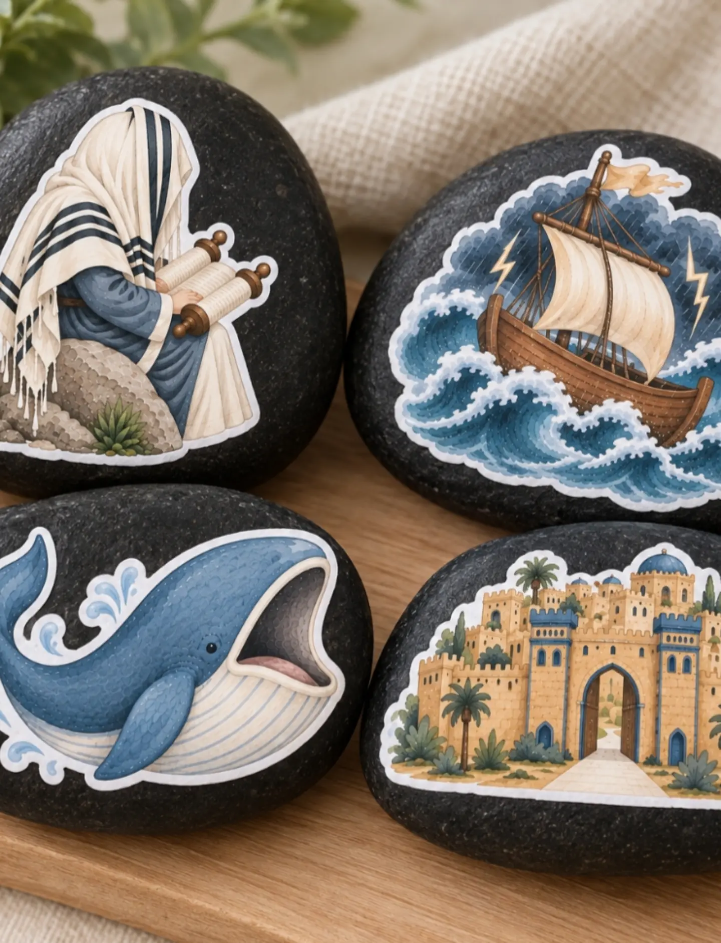 Bring the story of Yonah to life with a simple hands-on storytelling