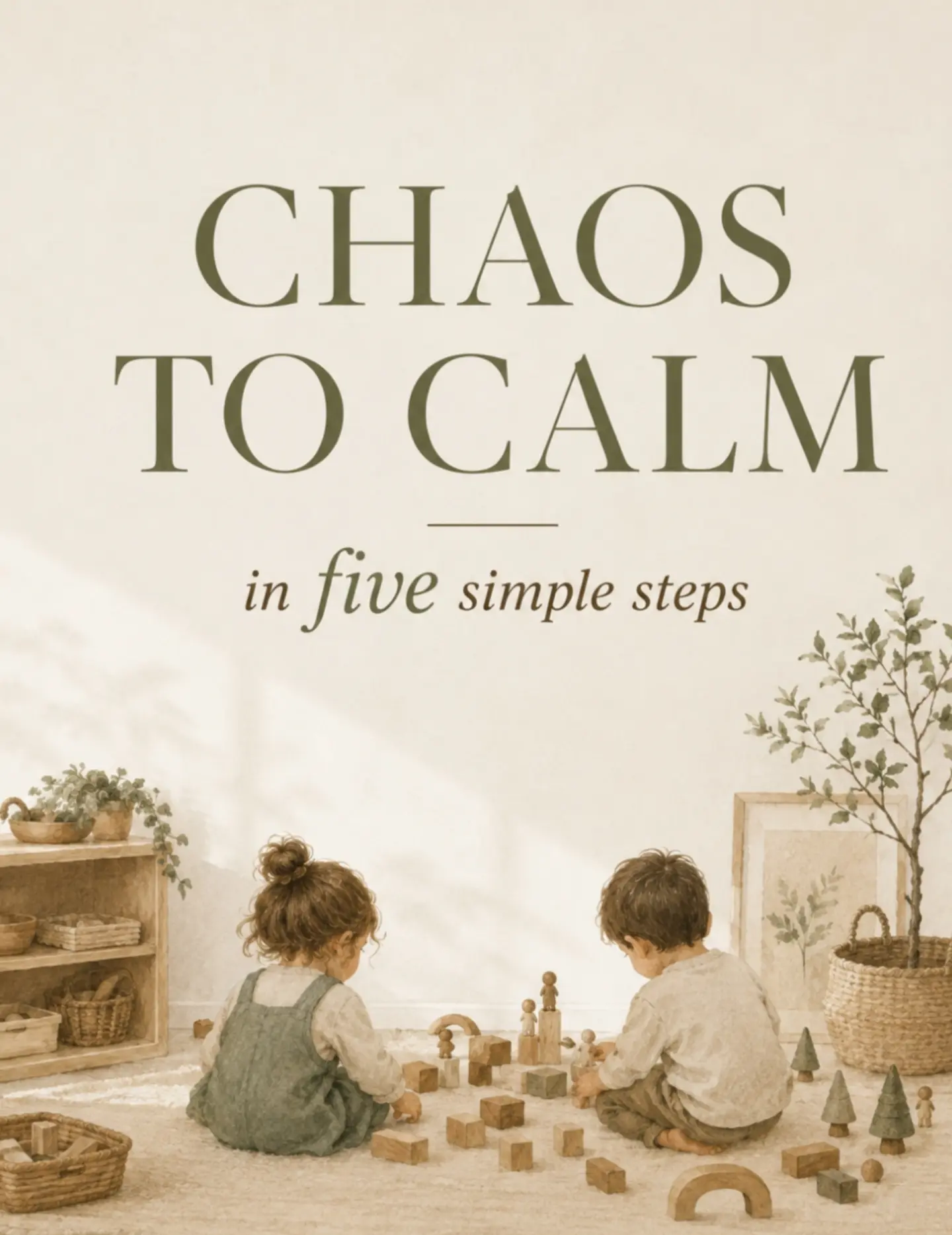 A preschool classroom can go from calm to A LOT in about thirty seconds
