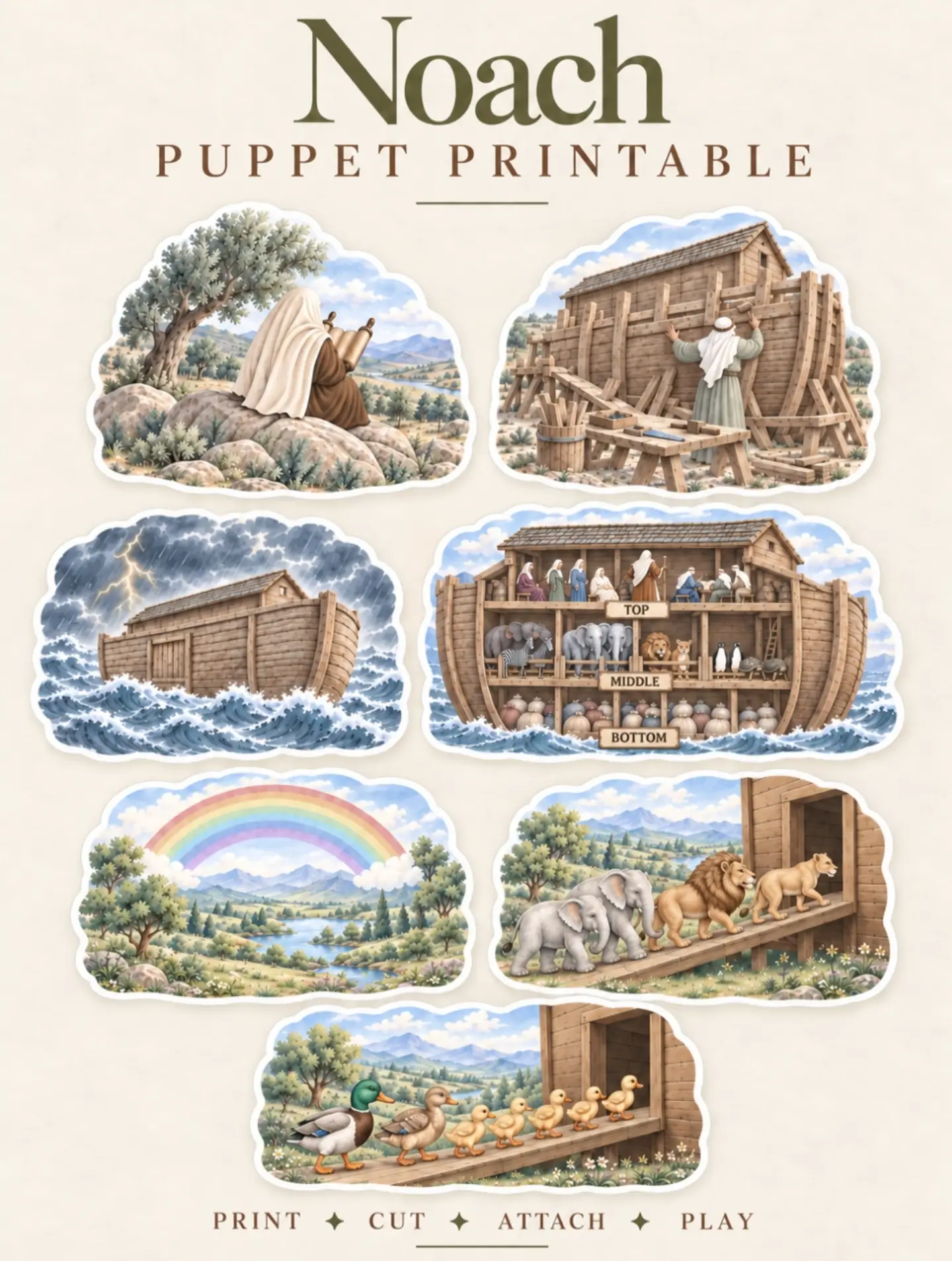 The perfect companion to my Parshas Noach storybook