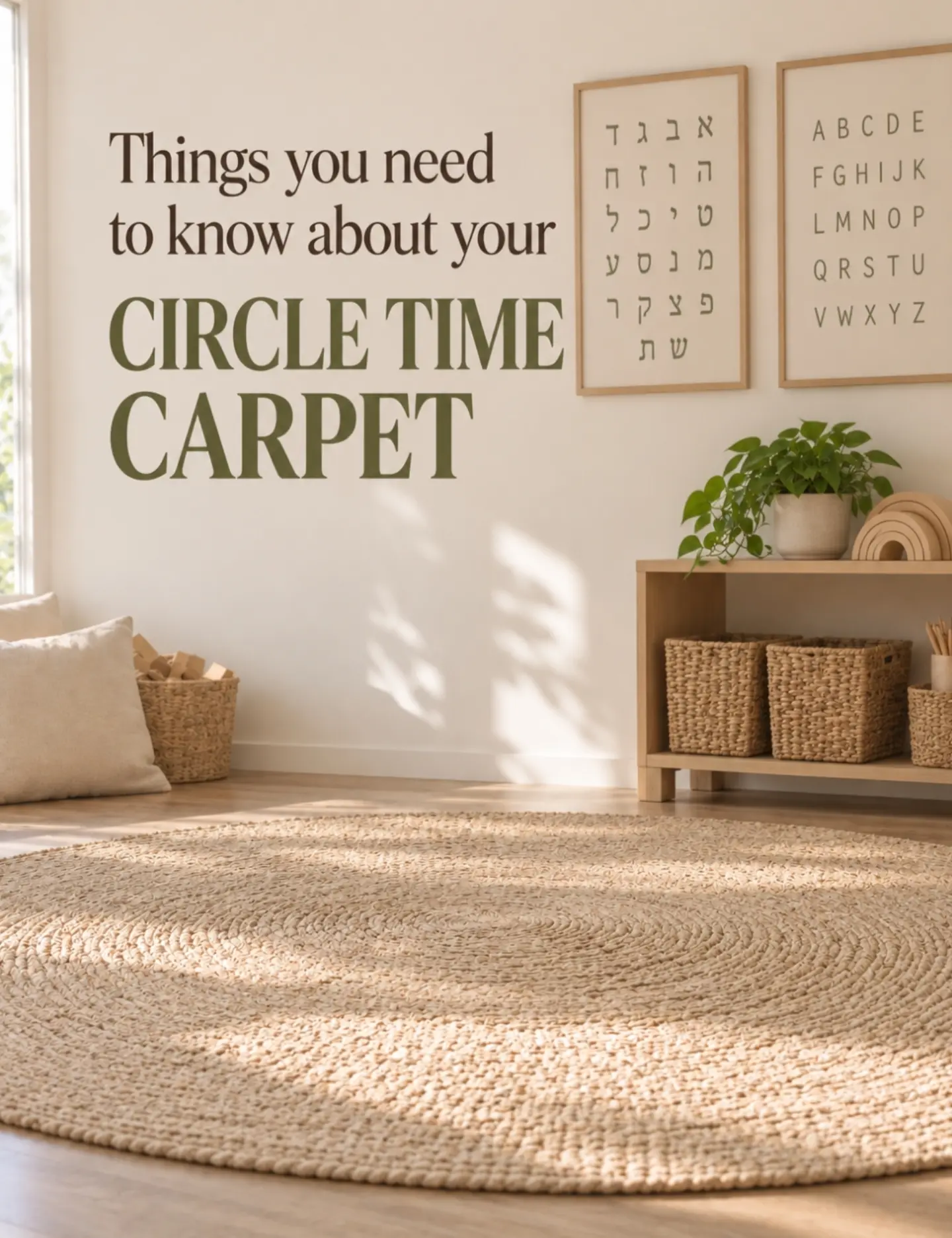Sometimes the “circle time behavior” isn’t really about the child