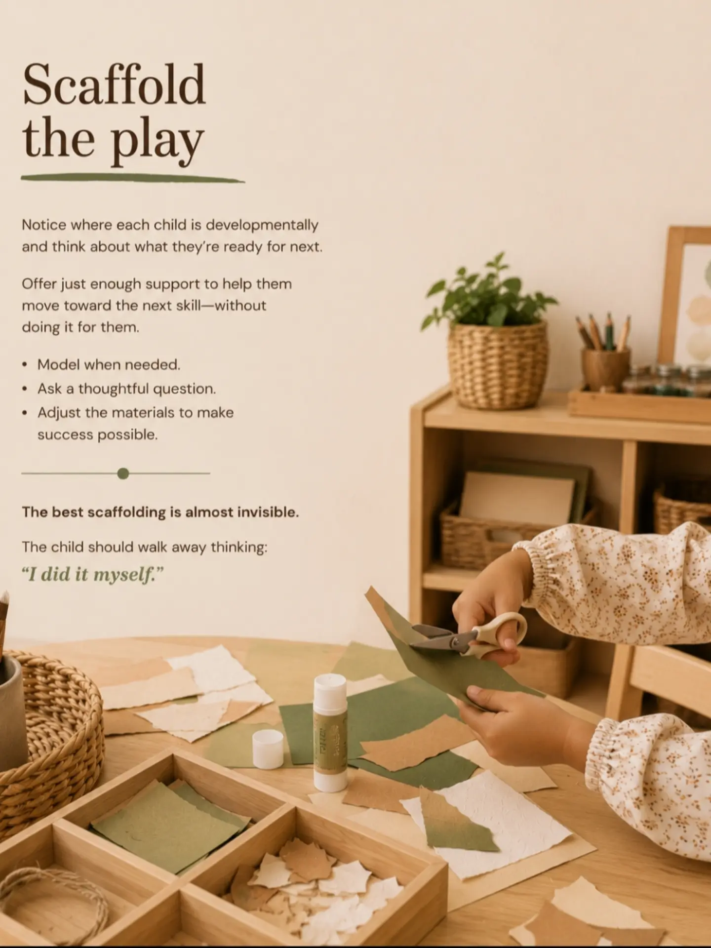 Free play isn’t the time when teachers stop teaching