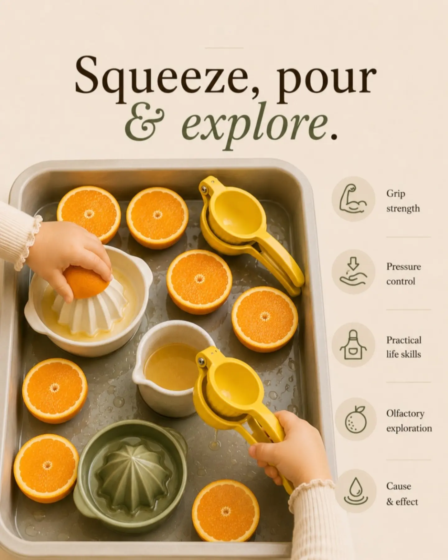 The best sensory bin tools might already be hiding in your kitchen