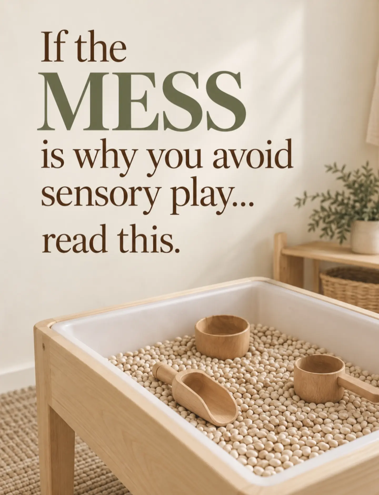 Sensory play is one of those things we know is SO good for children… but